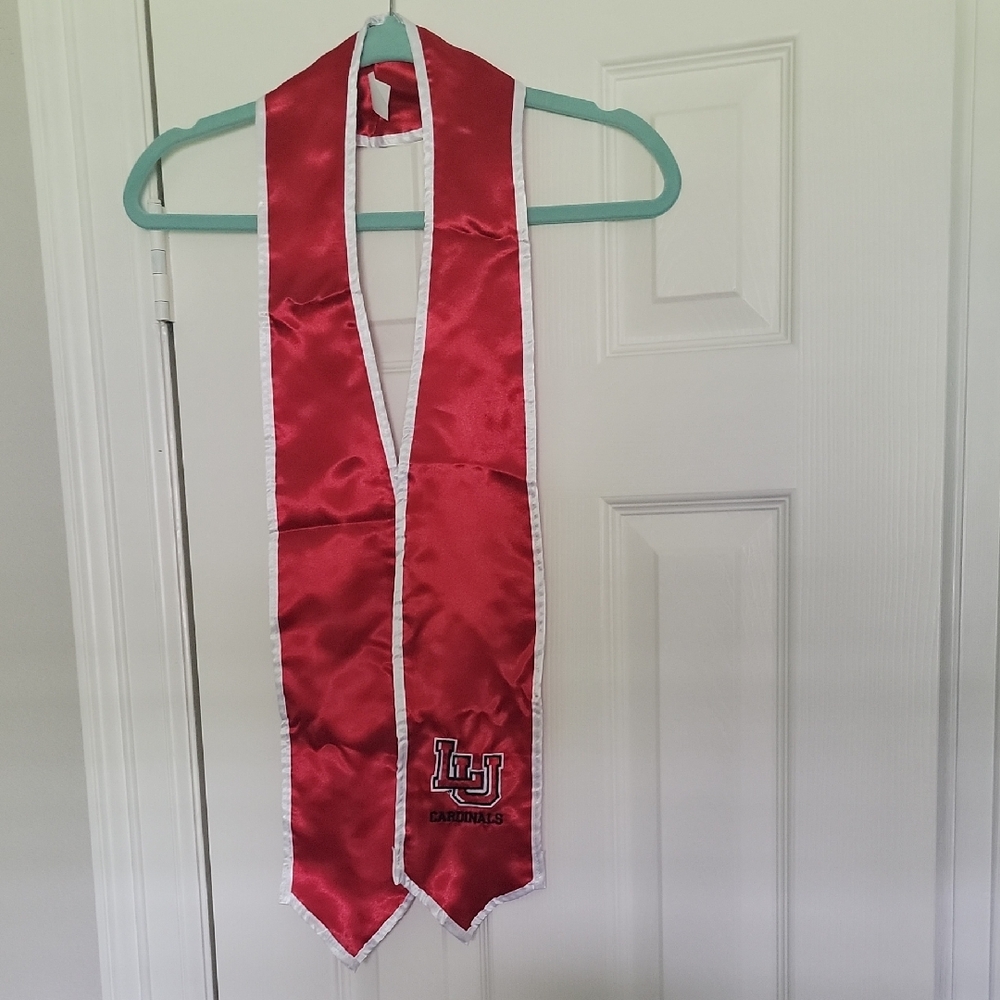Lamar University Graduation Stole with Embroidered logo
